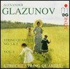 Utrecht String Quartet 글라주노프: 현악 사중주 1집 - 3번, 5번 (Glazunov: String Quartets Vol.1 - Op.26, Op.70)
