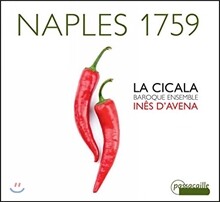 La Cicala / Ines d'Avena 1759년 나폴리 - 바로크 리코더 작품집 (Naples 1759)
