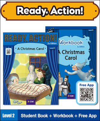 Ready Action Level 2 : A Christmas Carol (SB+WB)