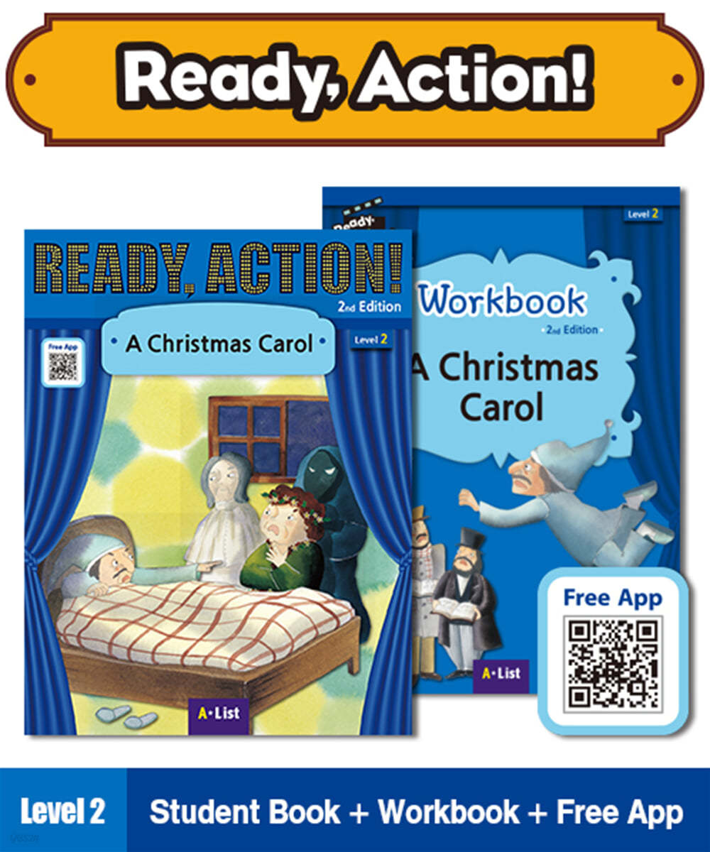 Ready Action Level 2 : A Christmas Carol (SB+WB)