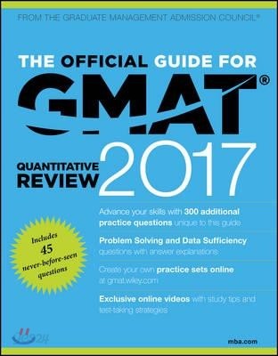 The Official Guide for GMAT Quantitative Review 2017