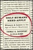 Only Humans Need Apply