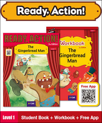 Ready Action Level 1: The Gingerbread Man (SB+WB)