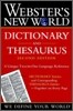 Webster's New World Dictionary and Thesaurus, (Paper Edition)