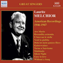 로리츠 멜히요르의 예술 (1946-47년 아메리칸 레코딩) (Lauritz Melchior - American Recordings)