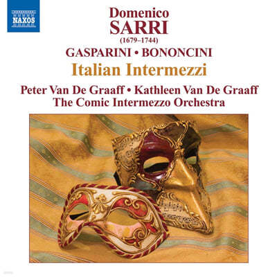 Peter Van De Graaff 도메니코 사리: 이탈리아 인터메치 (Domenico Sarri: Italian Intermezzi) 