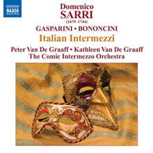 Peter Van De Graaff 도메니코 사리: 이탈리아 인터메치 (Domenico Sarri: Italian Intermezzi)