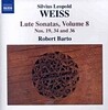 Robert Barto 바이스: 류트 소나타 8집 - 19 35 36번 (Silvius Weiss: Sonatas for Lute Vol.8)
