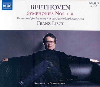 Konstantin Scherbakov 베토벤: 교향곡 전곡집 (리스트 피아노 편곡반] (Beethoven Symphonies Nos. 1-9 Transcribed by Liszt)