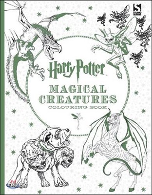 Harry Potter Magical Creatures Colouring Book