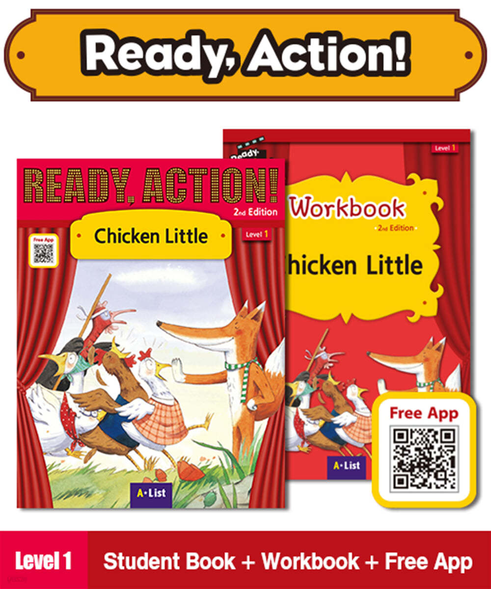 Ready Action Level 1 : Chicken Little  (SB+WB)