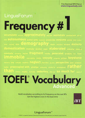 FREQUENCY #1 TOEFL VOCABULARY Advanced
