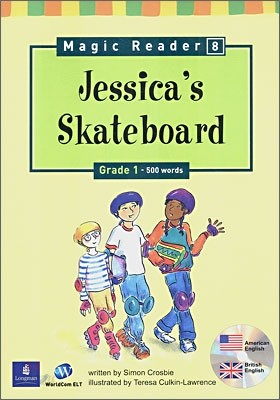 Magic Reader 8 Jessica&#39;s Skateboard