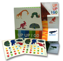 Up, Up I Go : A Growth Chart by Eric Carle