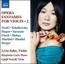 Livia Sohn 바이올린을 위한 오페라 환상곡 2집 - 베르디 / 헨델 / 사라사테 (Opera Fantasies for Violin, Vol. 2) 리비아 손