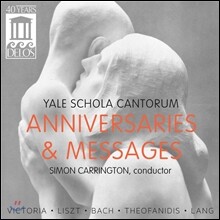 Yale Schola Cantorum 예일 스콜라 칸토룸 - 종교 합창 음악 (Anniversaries &amp; Messages)