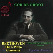 Cor De Groot 베토벤: 피아노 협주곡 전곡, 소나타 17, 18번 (Beethoven: Complete Piano Concertos, Sonatas Nos.17, 18) 코르 데 그로트