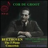Cor De Groot 베토벤: 피아노 협주곡 전곡, 소나타 17, 18번 (Beethoven: Complete Piano Concertos, Sonatas Nos.17, 18) 코르 데 그로트