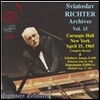 스비아토슬라프 리히테르 아카이브 15집 - 1965년 뉴욕 카네기홀 공연 (Sviatoslav Richter Archives Vol.15 - Carnegie Hall New York)