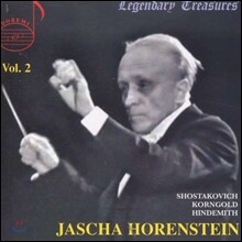 야샤 호렌슈타인의 예술 2집 (Jascha Horenstein Legendary Treasures Vol.2)