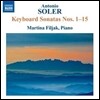 Martina Filjak 안토니오 솔레르: 건반 소나타 1-15번 (Antonio Soler: Keyboard Sonatas, Nos. 1-15)