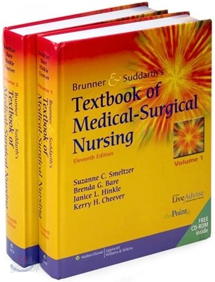 Brunner &amp; Suddarth&#39;s Textbook of Medical-Surgical Nursing, 11/E, 2 Volume Set