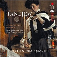 Utrecht String Quartet 타네예프: 현악 오중주 (Tanejew: String Quintets Op. 14 &amp; 16)