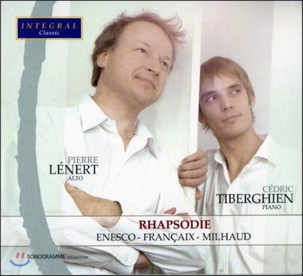 Pierre Lenert 랩소디 - 에네스쿠 / 프랑세 / 미요: 비올라와 피아노를 위한 작품 (Rhapsodie - Enesco / Francaix / Milhaud: Music for Viola and Piano)