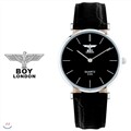 [BOY LONDON] 보이런던 BLD5135M-BK 남녀공용 가죽 손목시계[한국본사정품]