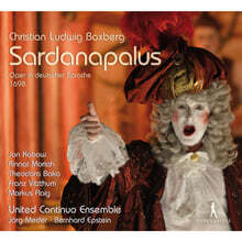 Bernhard Epstein 크리스티안 루드비히 복스베르크: 오페라 &#39;사르다나팔루스&#39; (Christian Ludwig Boxberg: Sardanapalus 1698)