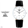 [BOY LONDON] 보이런던 BLD5135M-SV 남녀공용 가죽 손목시계[한국본사정품]