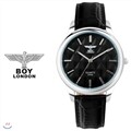[BOY LONDON] 보이런던 BLD5155M-BK 남성용 가죽 손목시계[한국본사정품]