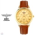 [BOY LONDON] 보이런던 BLD5155M-GD 남성용 가죽 손목시계[한국본사정품]