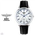 [BOY LONDON] 보이런던 BLD5155M-SV 남성용 가죽 손목시계[한국본사정품]