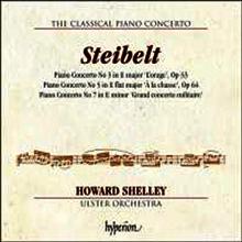 슈타이벨트: 피아노 협주곡 3번 '폭풍우', 5번 '사냥 & 7번 '군대풍 협주곡' (Steibelt: Piano Concertos Nos.3 'L'Orage', 5 'A La Chasse' & 7'Grand Concerto Militaire') - Howard Shelley