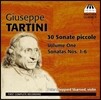 Peter Sheppard Skaerved 주세페 타르티니: 바이올린 독주를 위한 소나타 피콜레 1집 - 1-6번 (Tartini: 30 Sonate Piccole Volume One)