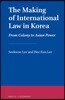 The Making of International Law in Korea: From Colony to Asian Power