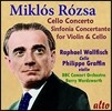 Raphael Wallfisch 미클로시 로자: 첼로 협주곡, 신포니아 콘체르탄테 - 라파엘 발피쉬 (Miklos Rozsa: Cello Concerto, Sinfonia Concertante)