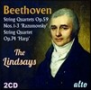 Lindsays 베토벤: 현악사중주 7-9번 '라주모프스키', 10번 '하프' - 린지 사중주단 (Beethoven: String Quartets Op.59 Rasumovsky, Op.74 Harp)