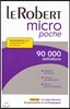 Le Robert Micro poche
