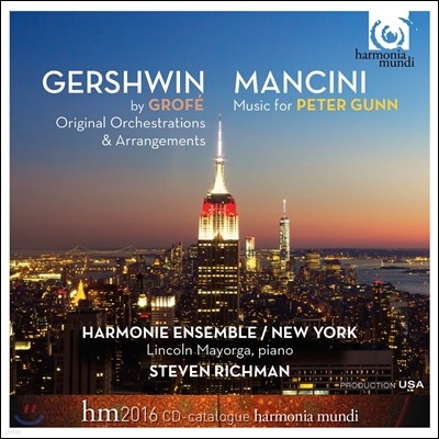 Steven Richman 헨리 맨시니: 피터 건의 음악집 / 거쉰-그로페: 교향적 재즈 (Henry Mancini: Music for Peter Gunn / Gershwin by Grofe)