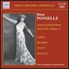 로자 폰셀 미국 녹음 1집 1923-29년 - 베르디 / 브람스 / 스콧 (Rosa Ponselle American Recordings Vol.1 - Verdi / Brahms / Scott / Shelley)