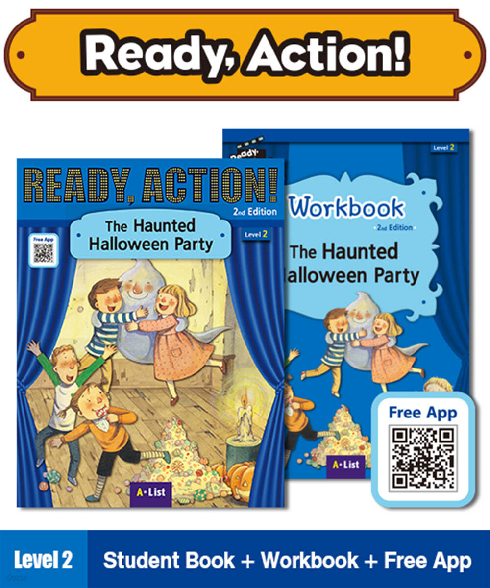 Ready Action Level 2 : The Haunted Halloween Party (SB+WB)