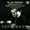 John Barbirolli 존 바비롤리 - 모차르트: 교향곡 40번 / 바그너: '신들의 황혼' 발췌 (Mozart: Symphony No.40 / Wagner: Gotterdammerung)
