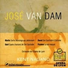 [중고] Jose Van Dam, Kent Nagano / Martin, Ravel, Ibert, Poulenc (수입/077775923629)