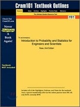 Studyguide for Introduction to Probability and Statistics for Engineers and Scientists by Ross, ISBN 9780125984720