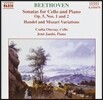 Csaba Onczay / Jeno Jando 베토벤: 첼로 소나타 Op.5 1 & 2번, 헨델과 모차르트 변주곡 (Beethoven: Cello Sonatas, Handel & Mozart Variations)