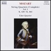 Eder Quartet 모차르트: 현악 사중주 전곡 1집 - 18번, 16번 '하이든 사중주' (Mozart: String Quartets Complete Vol.1 - K.428 & 464 'Haydn')