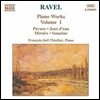 Francois-Joel Thiollier 라벨: 피아노 작품 1집 - 파반느, 거울, 소나티네 (Ravel: Piano Works - Pavane, Jeux d'Eau, Miroirs, Sonatine)
