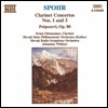 Johannes Wildner 슈포어: 클라리넷 협주곡 1번, 3번, 포푸리 (Louis Spohr: Clarinet Concertos, Potpourri Op.80)